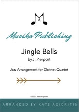Jingle Bells - Jazz Arrangement for Clarinet Quartet P.O.D. cover